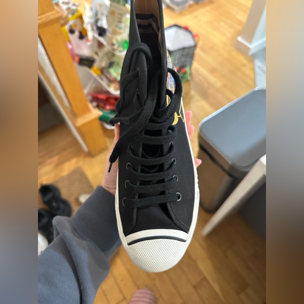 Burberry sneaker canvas - Picture 2 of 5